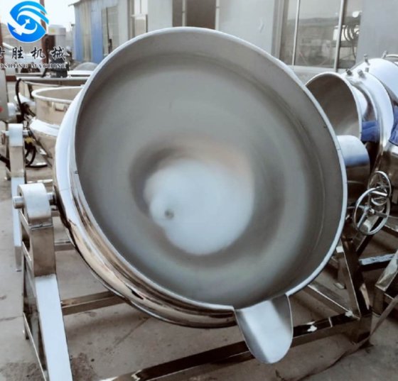 Industrial Cooking Pot with Continuous Stirring Commercial Stirring