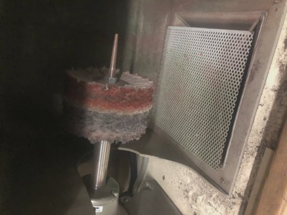 Baldor Variable Speed Motor Polishing