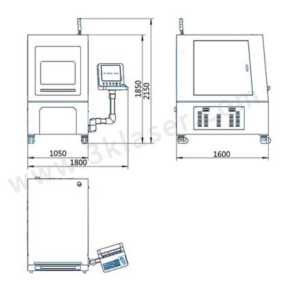 CCD同轴定位激光加工系统