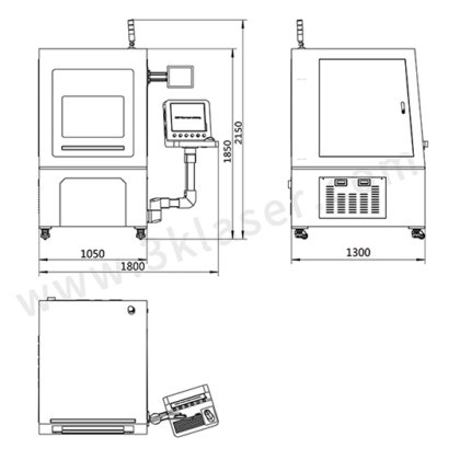 高速振镜激光切割机