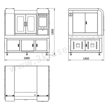 高速精密激光切割机