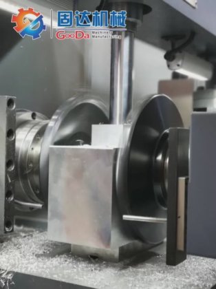 GooDa Gooda Milling Machine Accuracy CNC Double Cutters High Efficiency ...