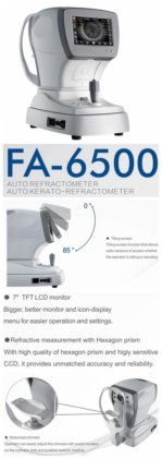 FA-6500K Auto Refractometer Keratometer