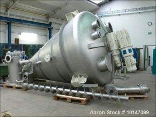 Used-Vrieco S-70 KB-S Conical Dryer,