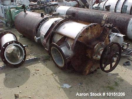 Used- Vertical Wiped Film Evaporator.