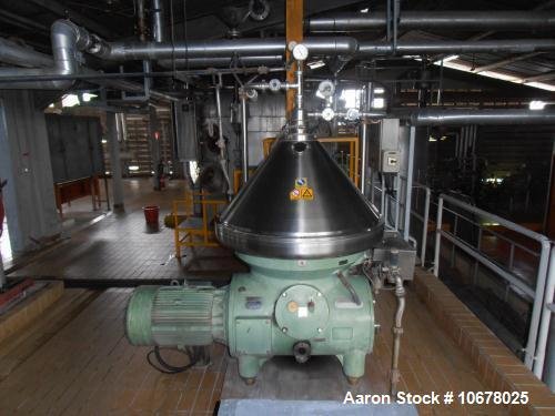 Used- Westfalia RSB-100-01-776 Refining Desludger