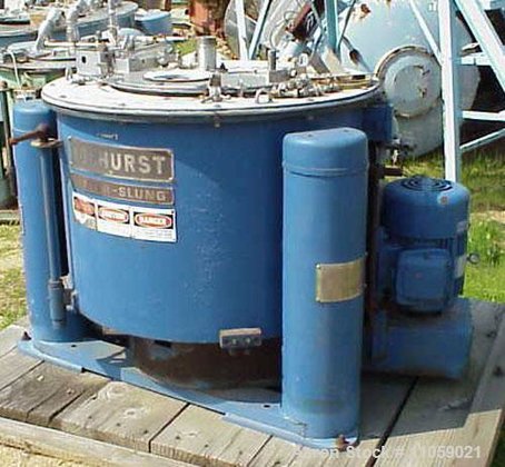 Used-Tolhurst Ametek 30" Basket/Batch Rubber