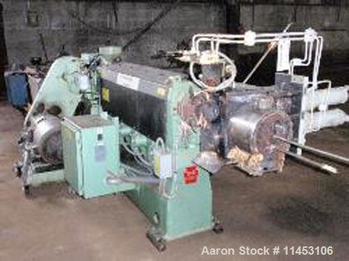 Used-Davis Standard Thermatic Extruder, model