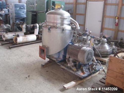 Used-Alfa Laval CRPX-213 Desludger Disc