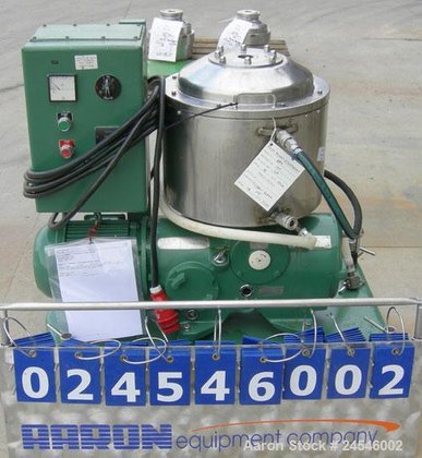 Used-Westfalia KO-2006 Solid Bowl Disc
