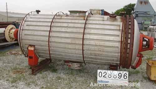 USED: Rotary vacuum dryer, 316