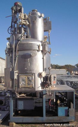 Used- Guedu Mixer/Dryer, 1600 Liter