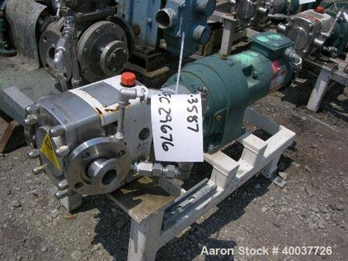Used- APV Rotary Lobe Pump,