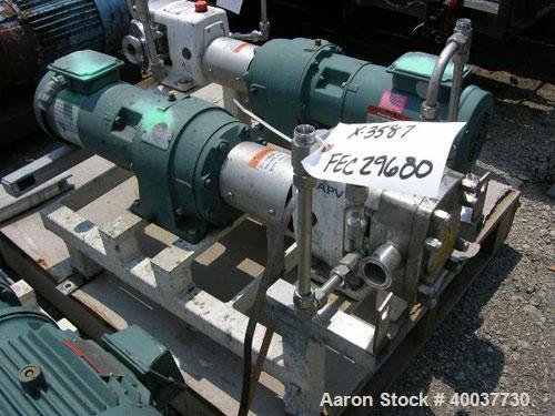 Used- APV Rotary Lobe Pump,