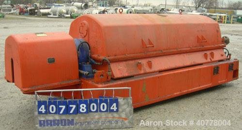 Used- Sharples PM-75000 Super-D-Canter Centrifuge,