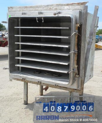 Used- Hull Vacuum Shelf Dryer,