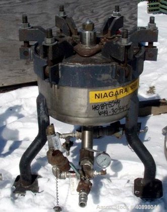 Used- Niagara Horizontal Plate Filter,