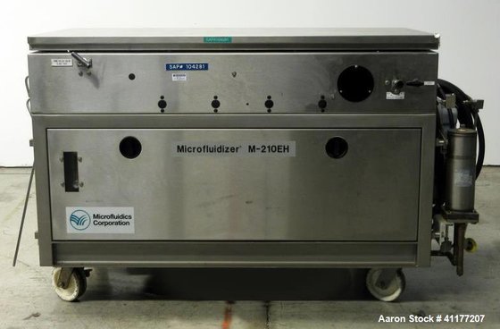 Used- Microfluidics Model M210AE/H Pilot