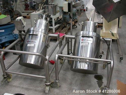 Used-Glatt Granulator, stainless steel, for