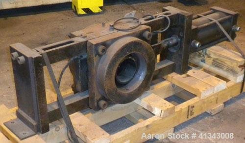 Used- Dynisco 4-1/2" Hydraulic Screen