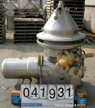 Used- Westfalia MSA-35-06-076 Desludger Disc
