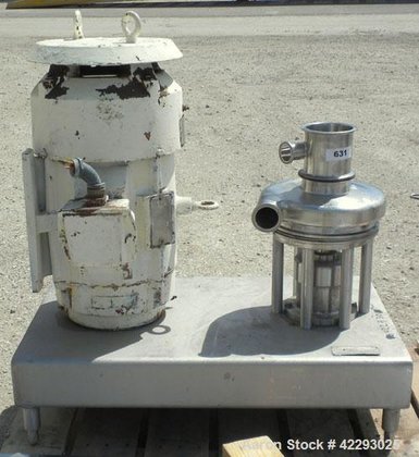Used- Tri-Clover Tri-Blender, model F3218MD-BBVS,