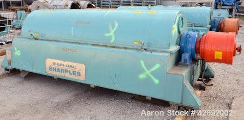 Used- Sharples Super-D-Canter DS-706 Centrifuge,