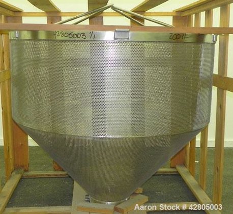 Used- Lee/Groen Perforated Basket Insert,