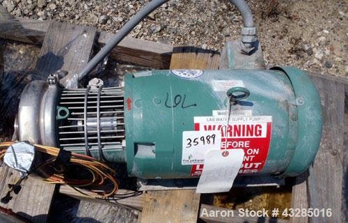 Used- Tri-Clover Pump, Model C216MDG21T-S-KX,