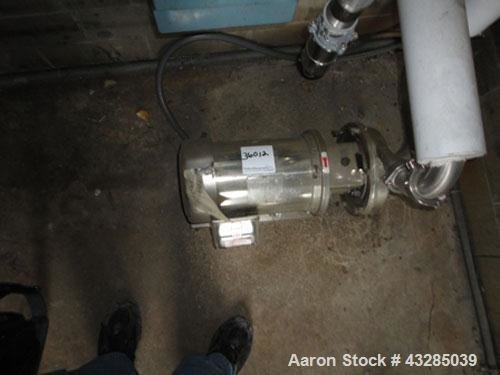 Used- Tri-Clover Centrifugal Pump, Model