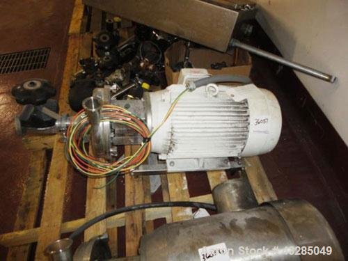 Used- Tri-Clover Centrifugal Pump, Model