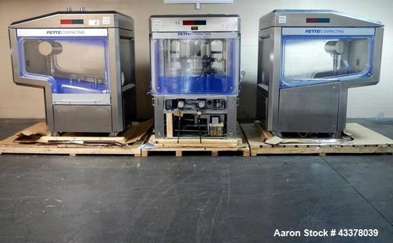 Used- Fette Rotary Tablet Press,