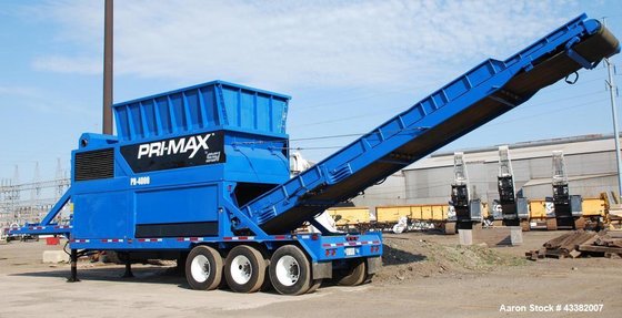 Used- SSI Shredder, Primax PR-4000,