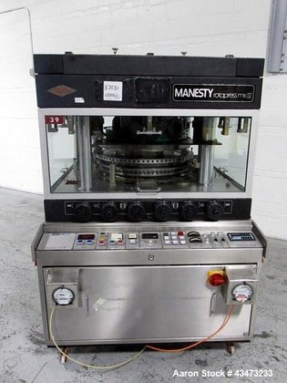 Used- Manesty Rota Press Rotary