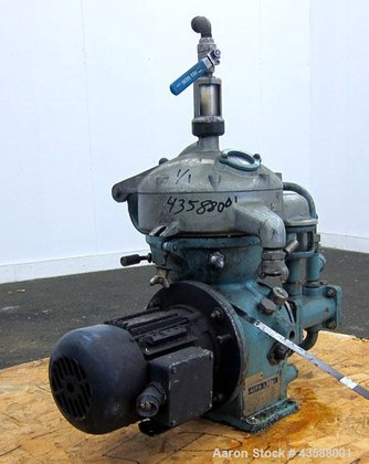 Used- Alfa Laval MAB-103B-24 Solid