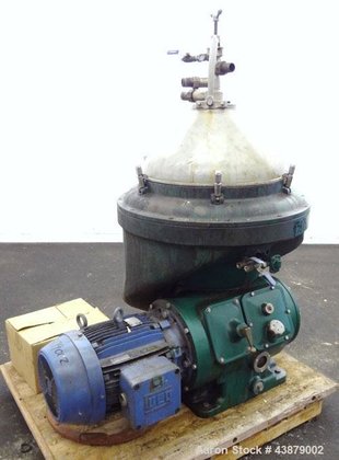 Used- Alfa-Laval MAPX-313-TGT-24-60 Desludger Disc