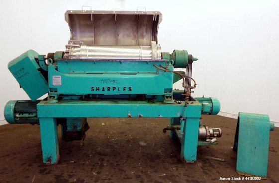 Used- Sharples P-3400 Super-D-Canter Centrifuge.