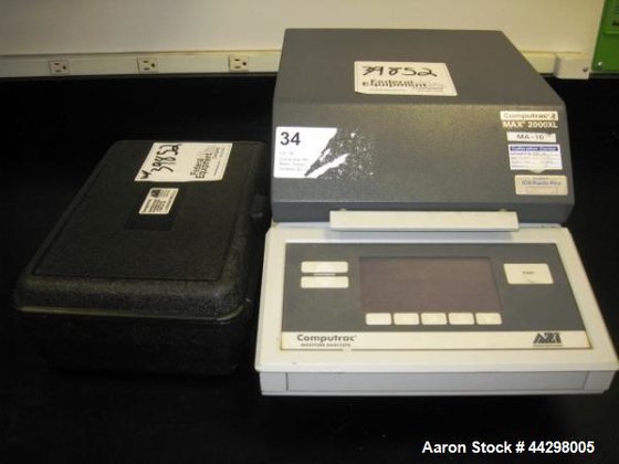 Used- Arizona Instrument Computrax Max-2000