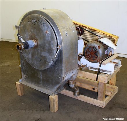 Used- Constant Angle Bowl Centrifugal