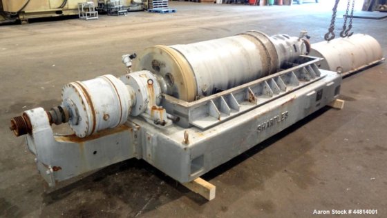 Used- Sharples PM-55000 Super-D-Canter Centrifuge,