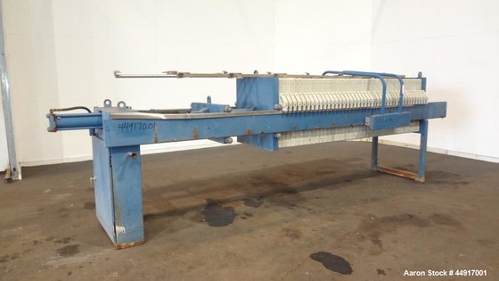 Used- Hoffland Filter Press. Approximately