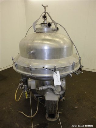 Used- Alfa Laval SRPX-317HG V-15CH-60