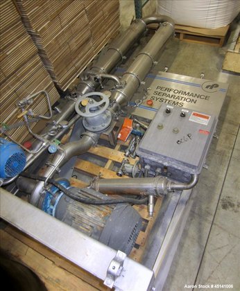 Used-WHE Performance Speration Systems filter.