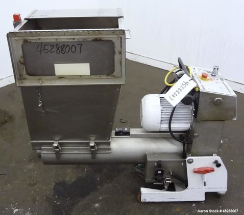 Used- Plastic Recycling Machinery Auger