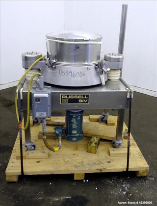 Used- Russell Finex Airswept Sieve,