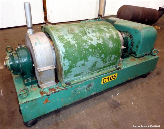 Used- Flottweg Z3L Solid Bowl