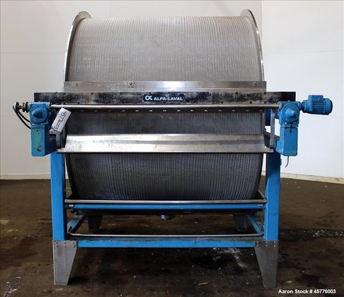 Used- Alfa Laval Rotary Vacuum