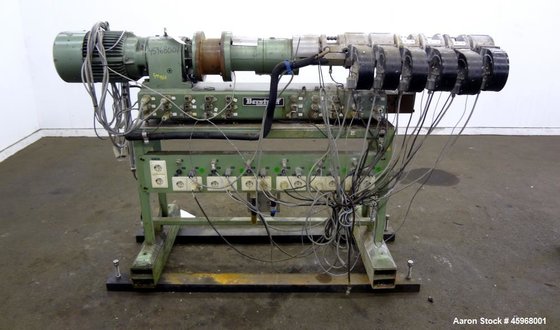 Used- Berstoff 25mm Twin Screw