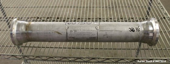 Used- Koch-Glitsch Static Mixer, Type