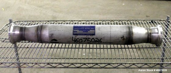 Used- Koch-Glitsch Static Mixer, Type